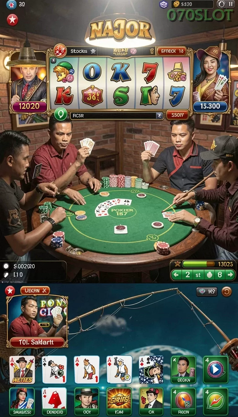 Cuplikan layar PASAR88 — menu navigasi